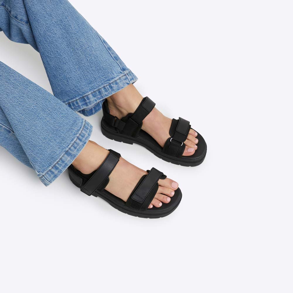 Buy Merry People - Lochie Sandal Black by Merry People - at Hamish + Grace