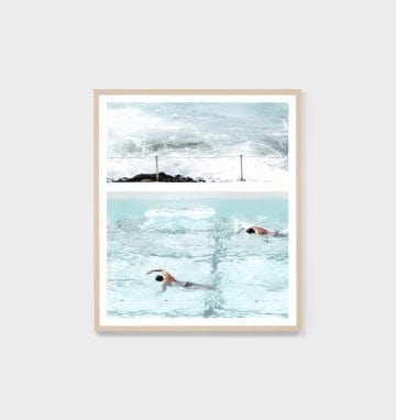 Buy Middle of Nowhere - Bondi Laps Print by Middle of Nowhere - at Hamish + Grace