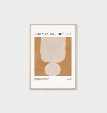 Buy Middle of Nowhere - Formes Naturelles Poster Print by Middle of Nowhere - at Hamish + Grace