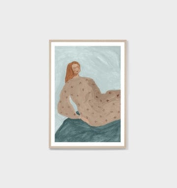 Buy Middle of Nowhere - Morning Reflection Teal 1 Print by Middle of Nowhere - at Hamish + Grace