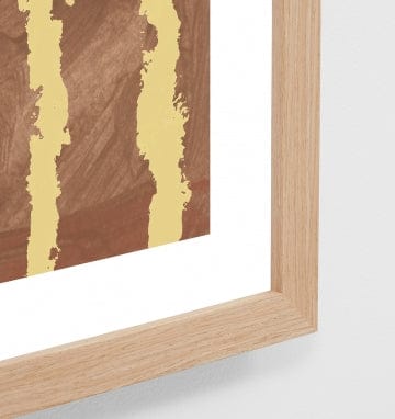 Buy Middle of Nowhere - Papaya Sunrise Blue Print by Middle of Nowhere - at Hamish + Grace