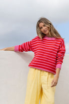 Buy Miss Marlow - Miss Marlow Zara Stripe - Red/Pink by Miss Marlow - at Hamish + Grace