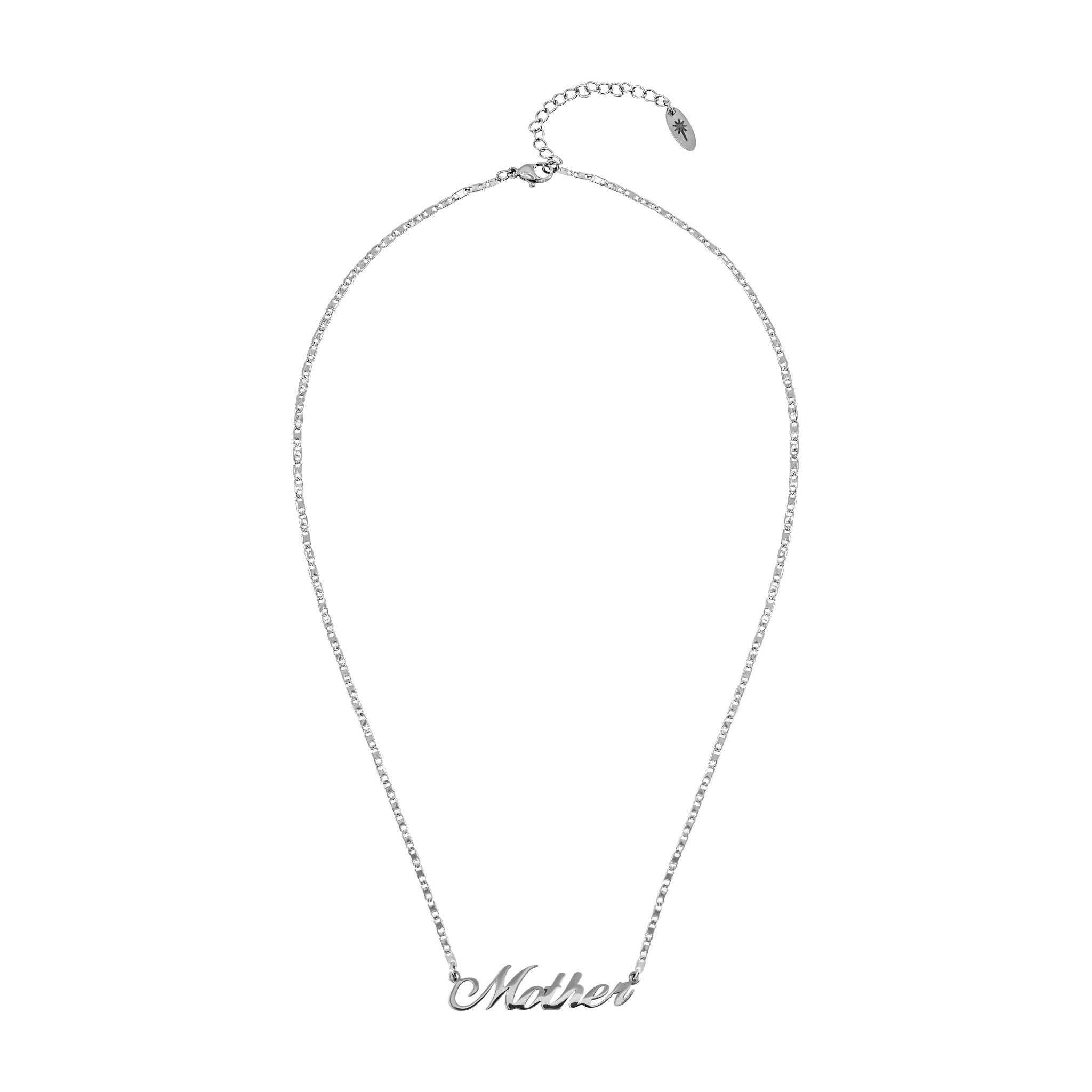 Buy Mother Necklace White Gold Plated by Aelia - at Hamish + Grace