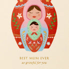 Buy Mum Foil Greeting Card | Best Mum Ever | So Grateful For You by Gabrielle & Celine Greeting Cards Australia - at Hamish + Grace