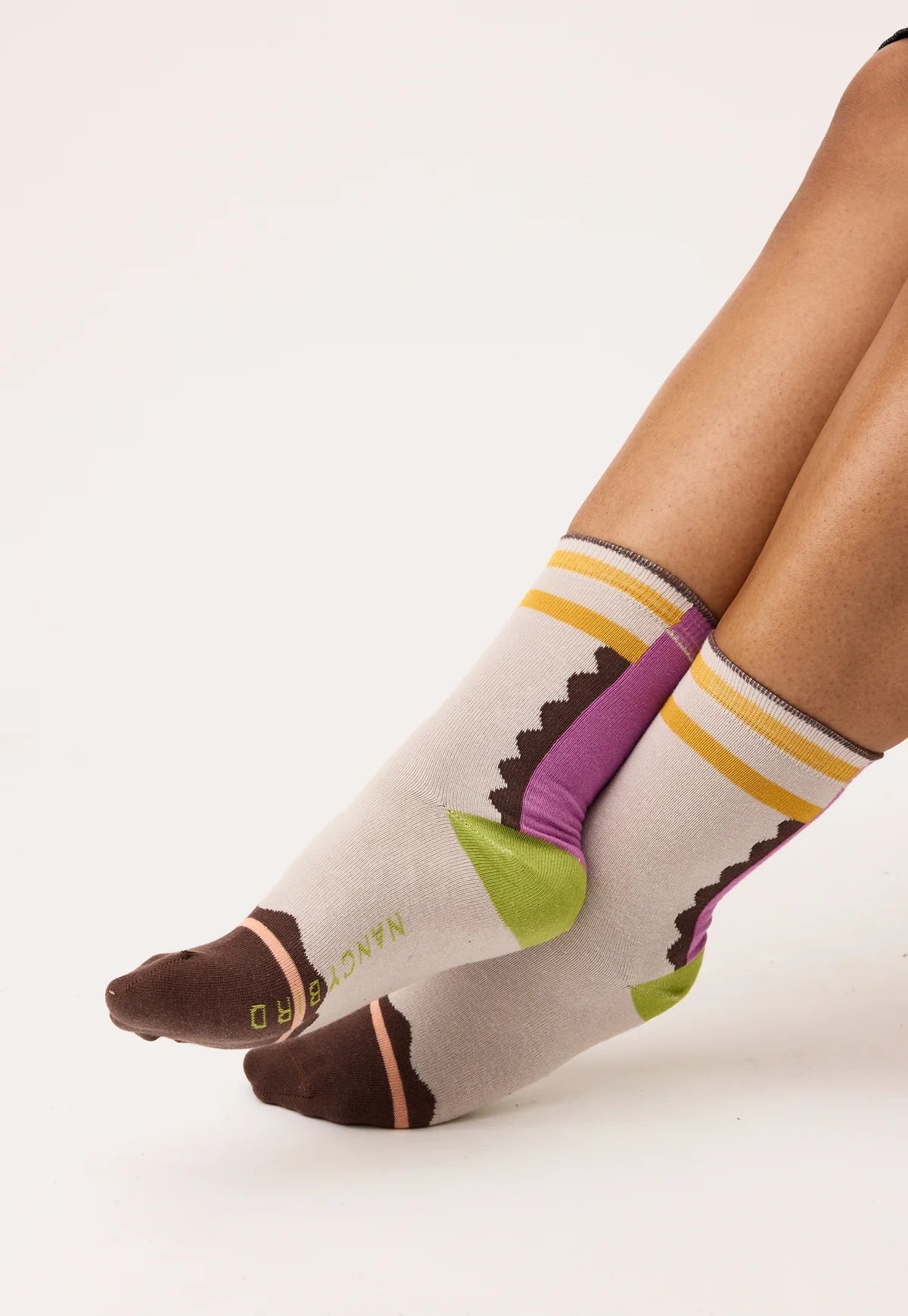 Buy Nancybird - Desert Shapes Socks by Footwear - at Hamish & Grace