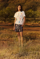 Nancybird Fashion Nancybird - Apollo Tee - Watercolour Cream