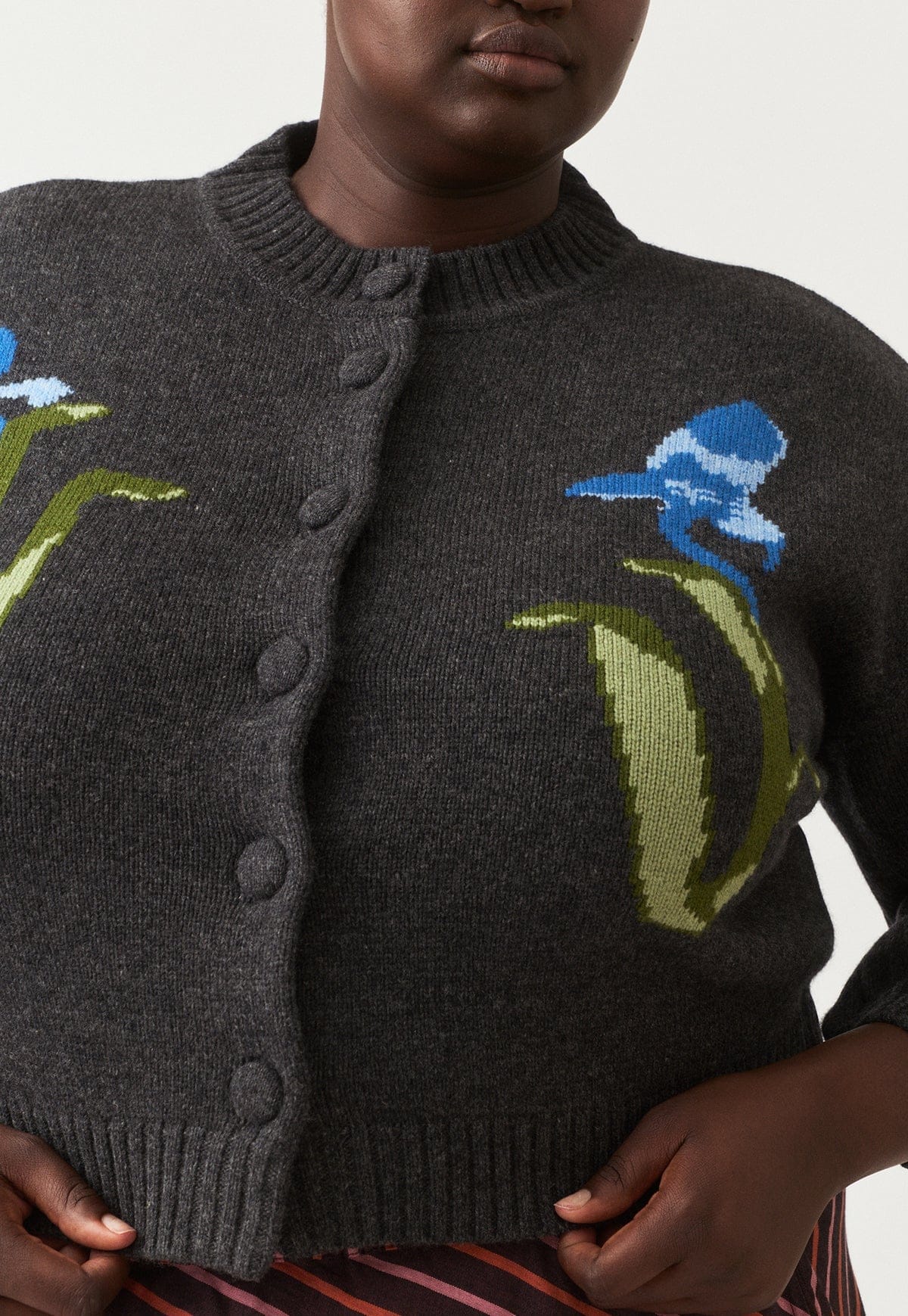 Buy Nancybird - Iris Cardigan - Charcoal by Nancybird - at Hamish + Grace