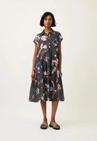 Buy Nancybird - Maja Dress - Watercolour Charcoal by Nancybird - at Hamish + Grace