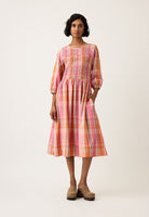 Buy Nancybird - Nora Shirred Dress - Pink by Nancybird - at Hamish + Grace