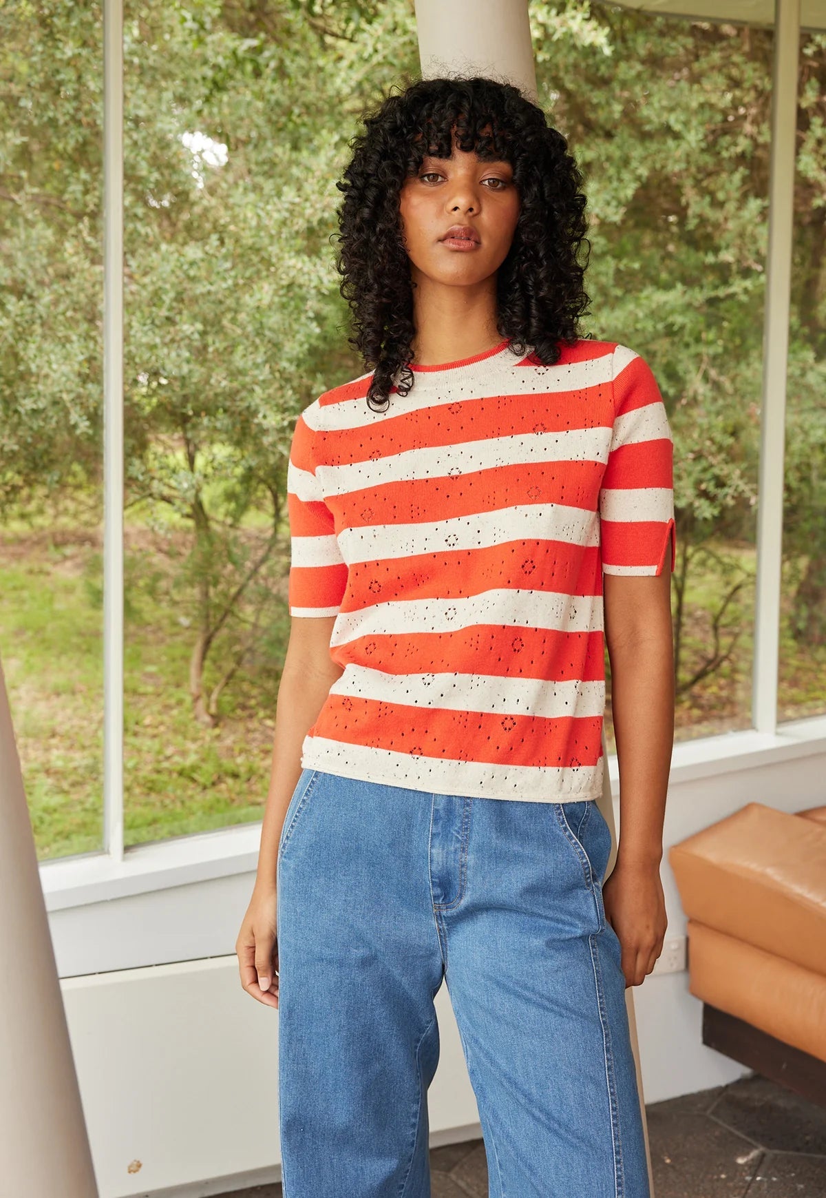 Buy Nancybird - Rana Knit Tee by Nancybird - at Hamish & Grace