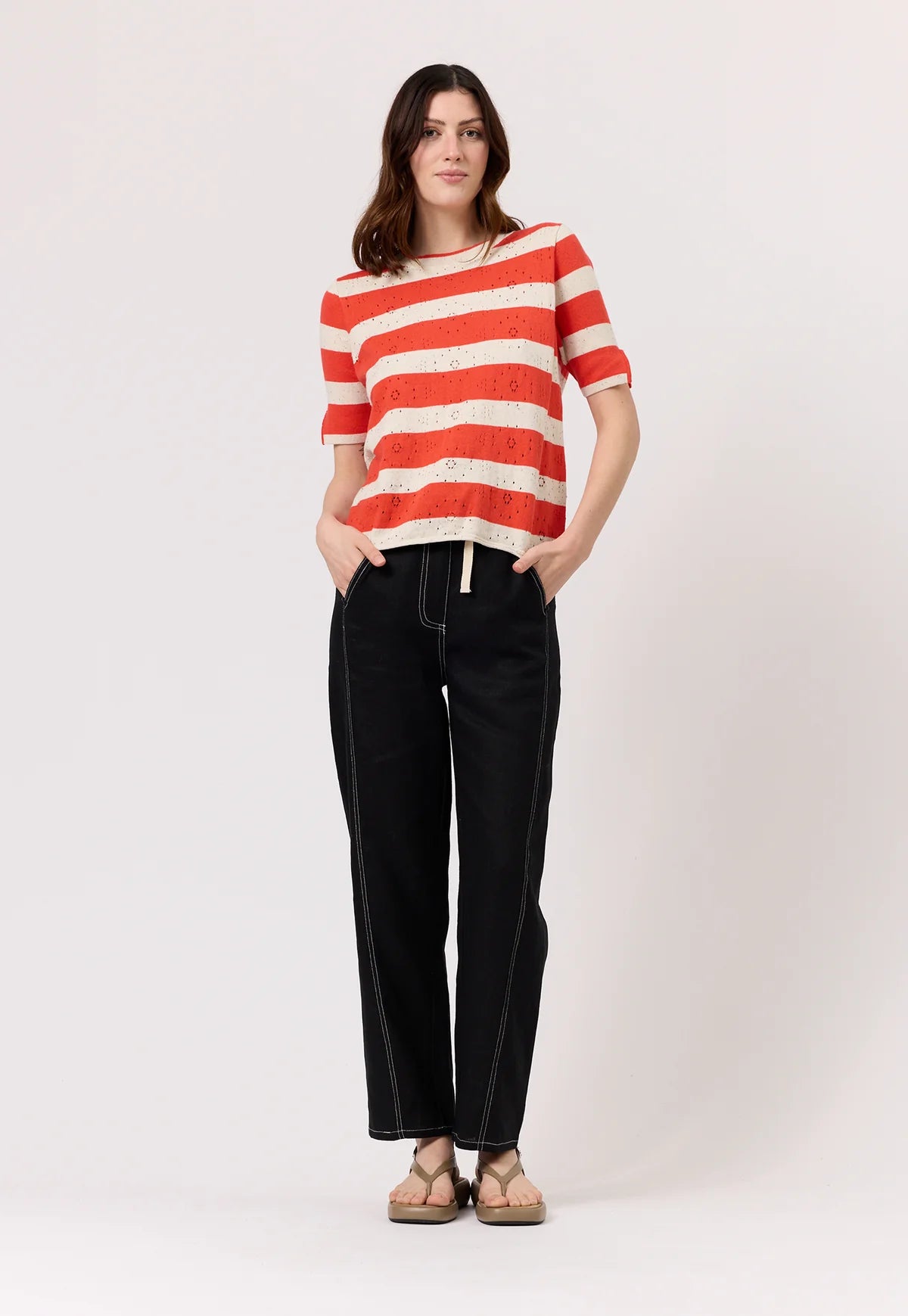 Buy Nancybird - Rana Knit Tee by Nancybird - at Hamish & Grace