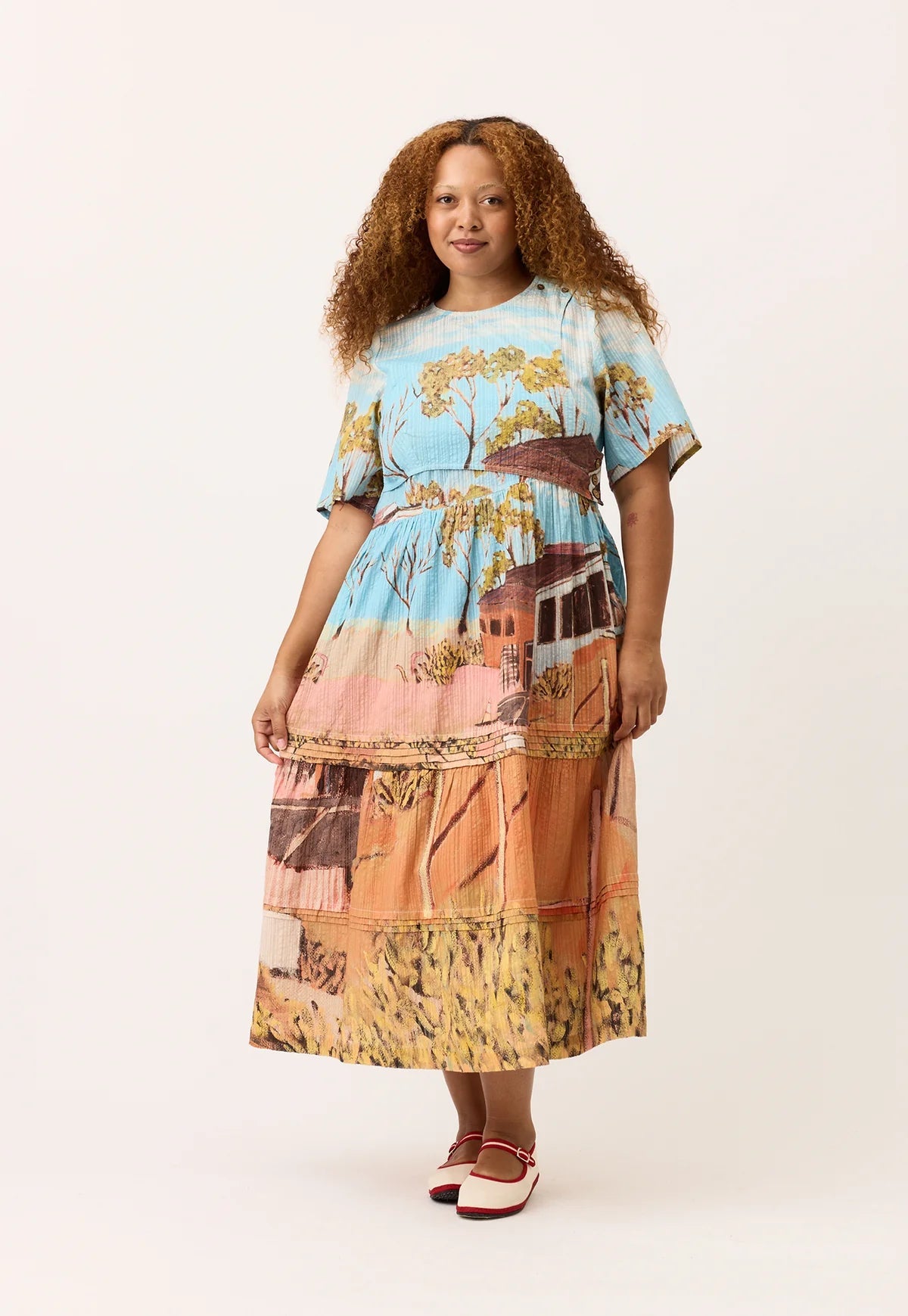 Buy Nancybird - Tied Mabel Dress by Nancybird - at Hamish & Grace