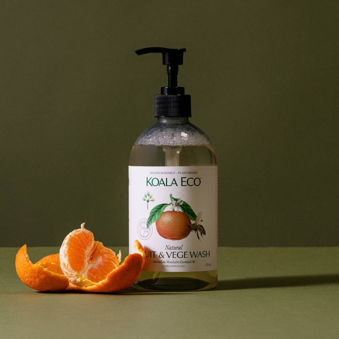 Buy Natural Fruit & Vege Wash: 500 ml by KOALA ECO - at Hamish + Grace