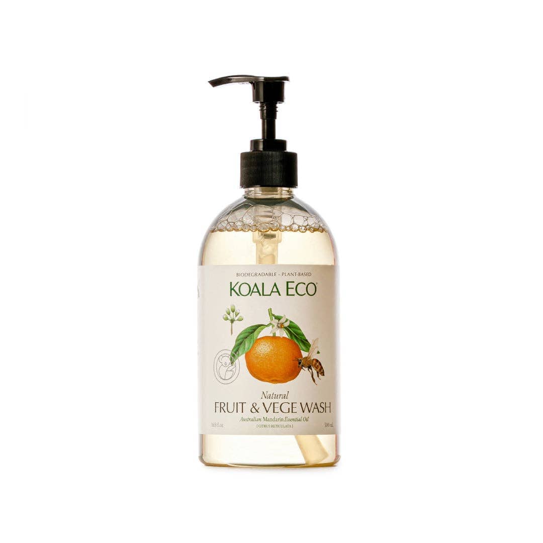 Buy Natural Fruit & Vege Wash: 500 ml by KOALA ECO - at Hamish + Grace