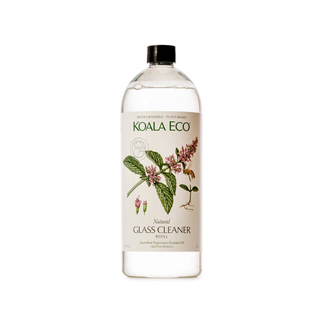 Buy Natural Glass Cleaner: 1L REFILL by KOALA ECO - at Hamish + Grace