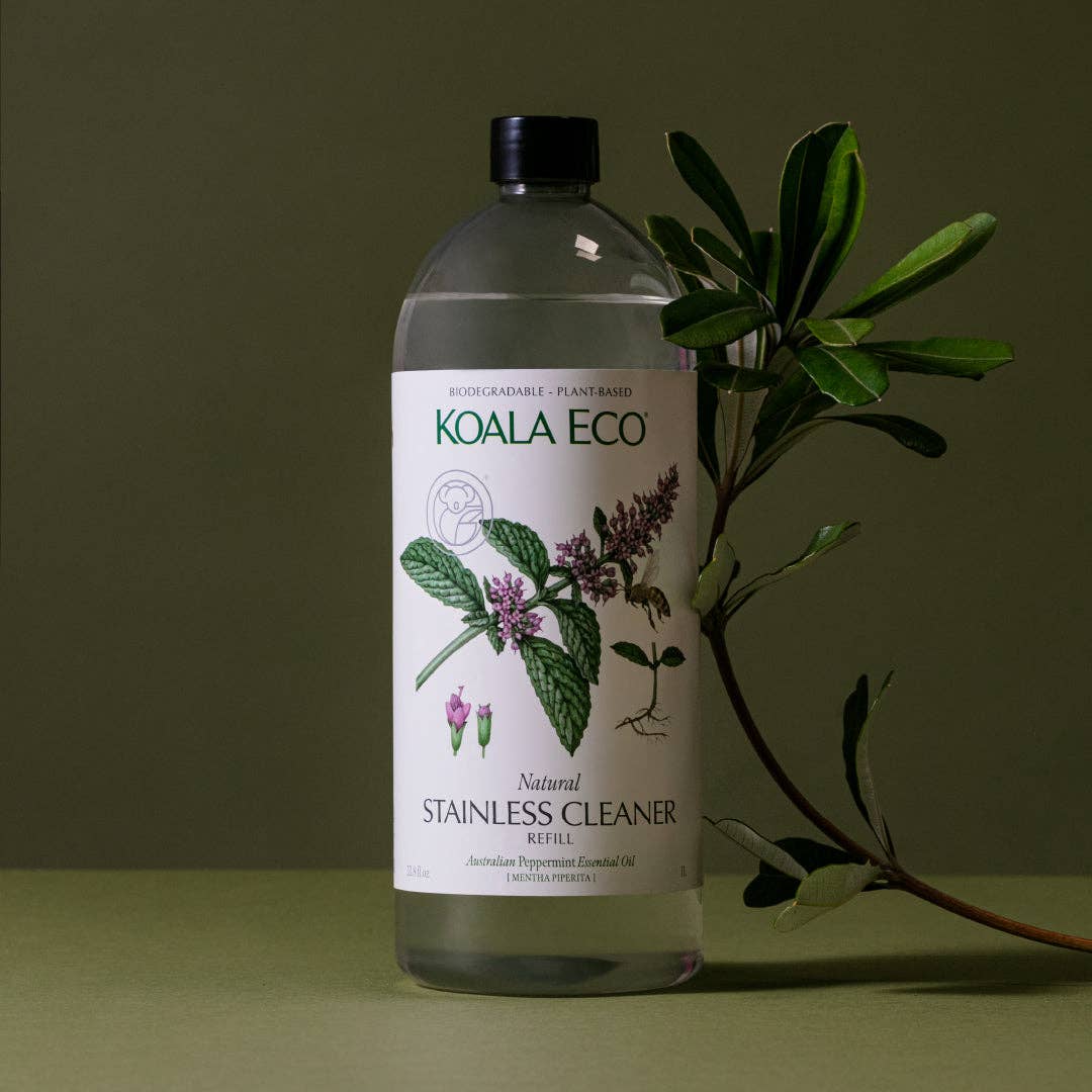 Buy Natural Stainless Cleaner - Refill by KOALA ECO - at Hamish + Grace