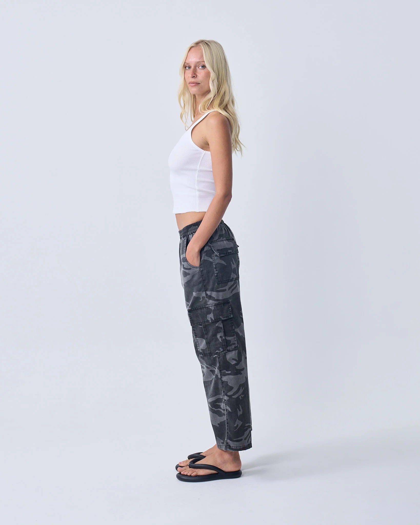 Buy Near The Sea - Cargo - Washed Black by Near The Sea - at Hamish + Grace