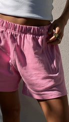 Buy Near The Sea - Everyday Jersey Short - Pink by Near The Sea - at Hamish + Grace