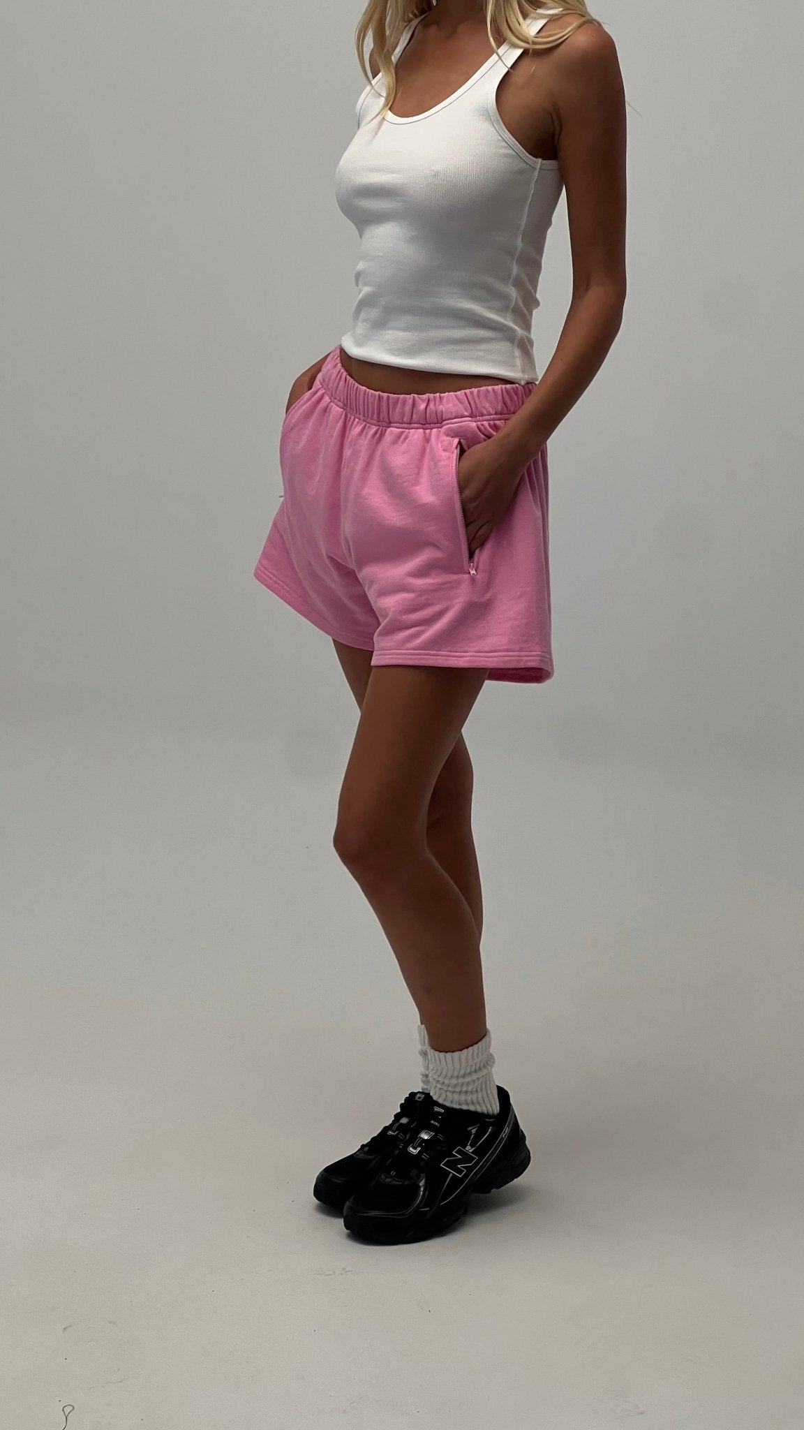 Buy Near The Sea - Everyday Jersey Short - Pink by Near The Sea - at Hamish + Grace
