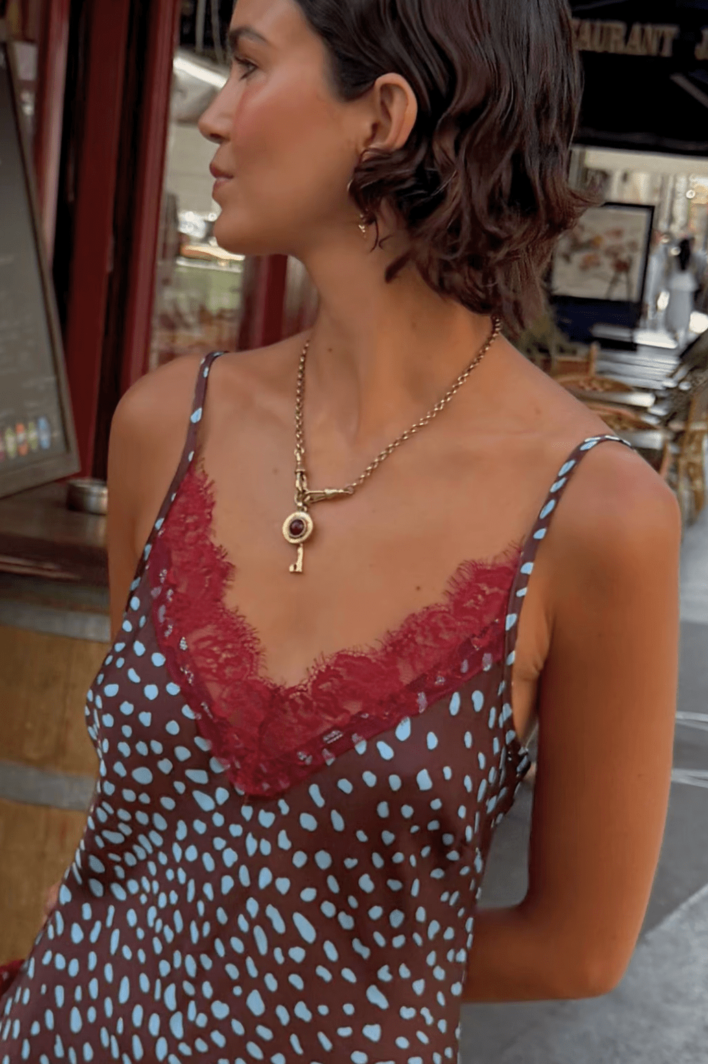 Buy Never Fully Dressed - Chocolate Deer Aurelia Top by Never Fully Dressed - at Hamish + Grace