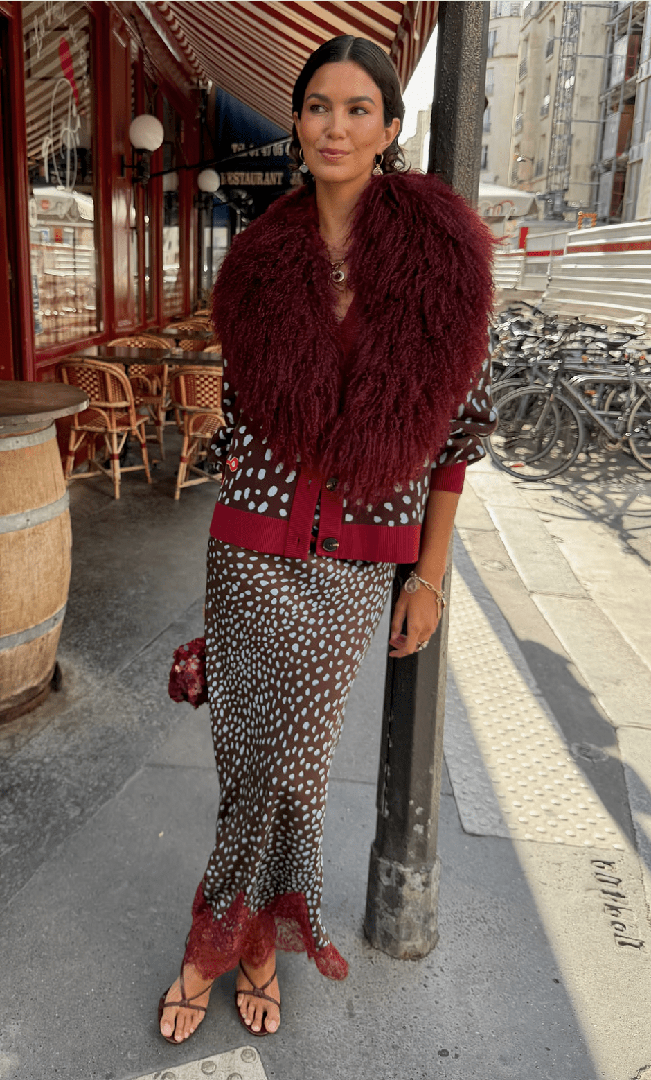 Buy Never Fully Dressed - Chocolate Deer Midi Maeva Skirt by Never Fully Dressed - at Hamish + Grace