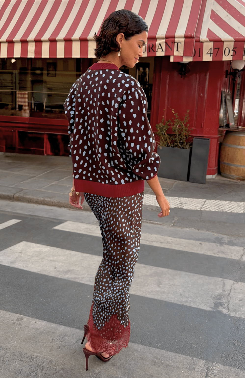 Buy Never Fully Dressed - Chocolate Deer Midi Maeva Skirt by Never Fully Dressed - at Hamish + Grace