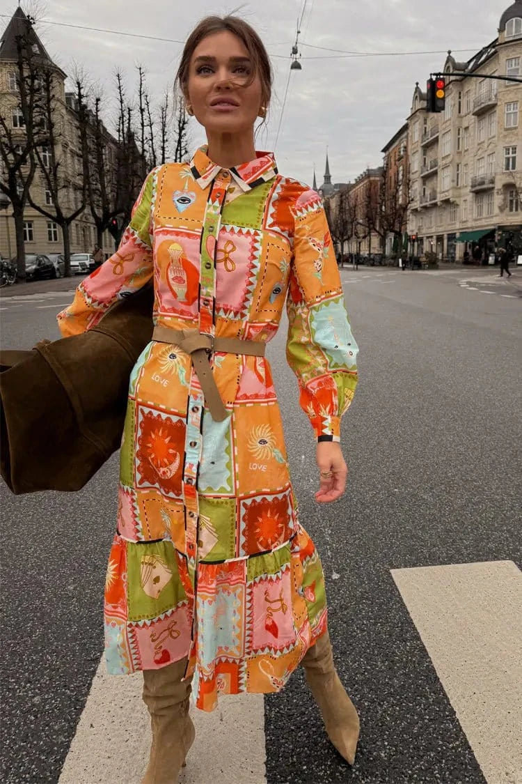 Never Fully Dressed Clothing Soller Midi Dress