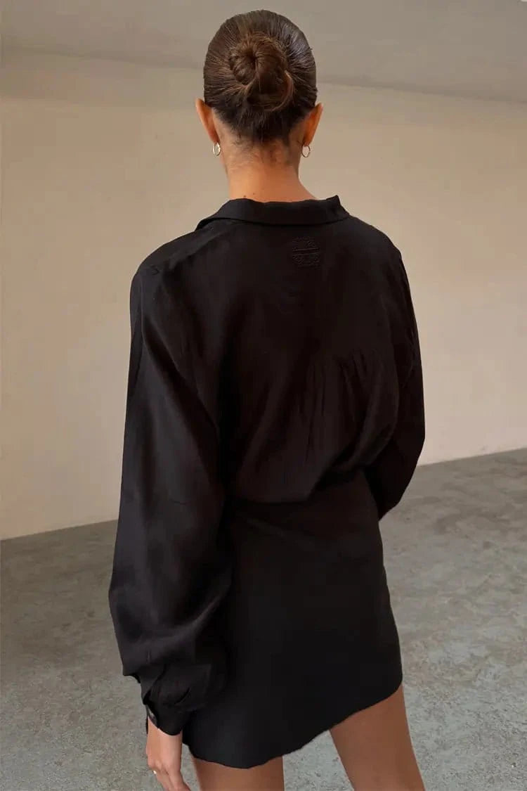 Never Fully Dressed Fashion Never Fully Dresses - Black Beaded Mirror Skirt