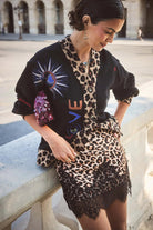 Buy Never Fully Dressed - Leopard Mini Maeva Skirt by Never Fully Dressed - at Hamish + Grace