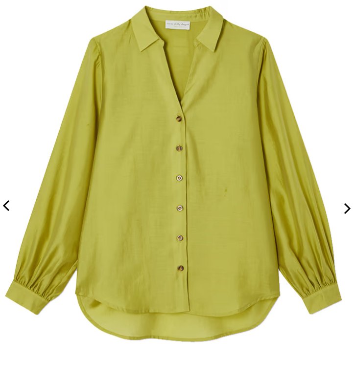 Buy Never Fully Dressed - Lime Miley Shirt by Never Fully Dressed - at Hamish & Grace