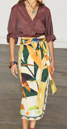 Buy Never Fully Dressed - Palm Leaf Sarong by Never Fully Dressed - at Hamish & Grace