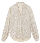 Buy Never Fully Dressed - Silver Sequin Miley Shirt by Never Fully Dressed - at Hamish & Grace