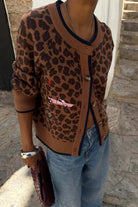 Buy NFD - Leopard Cheryl Cardigan by Never Fully Dressed - at Hamish + Grace