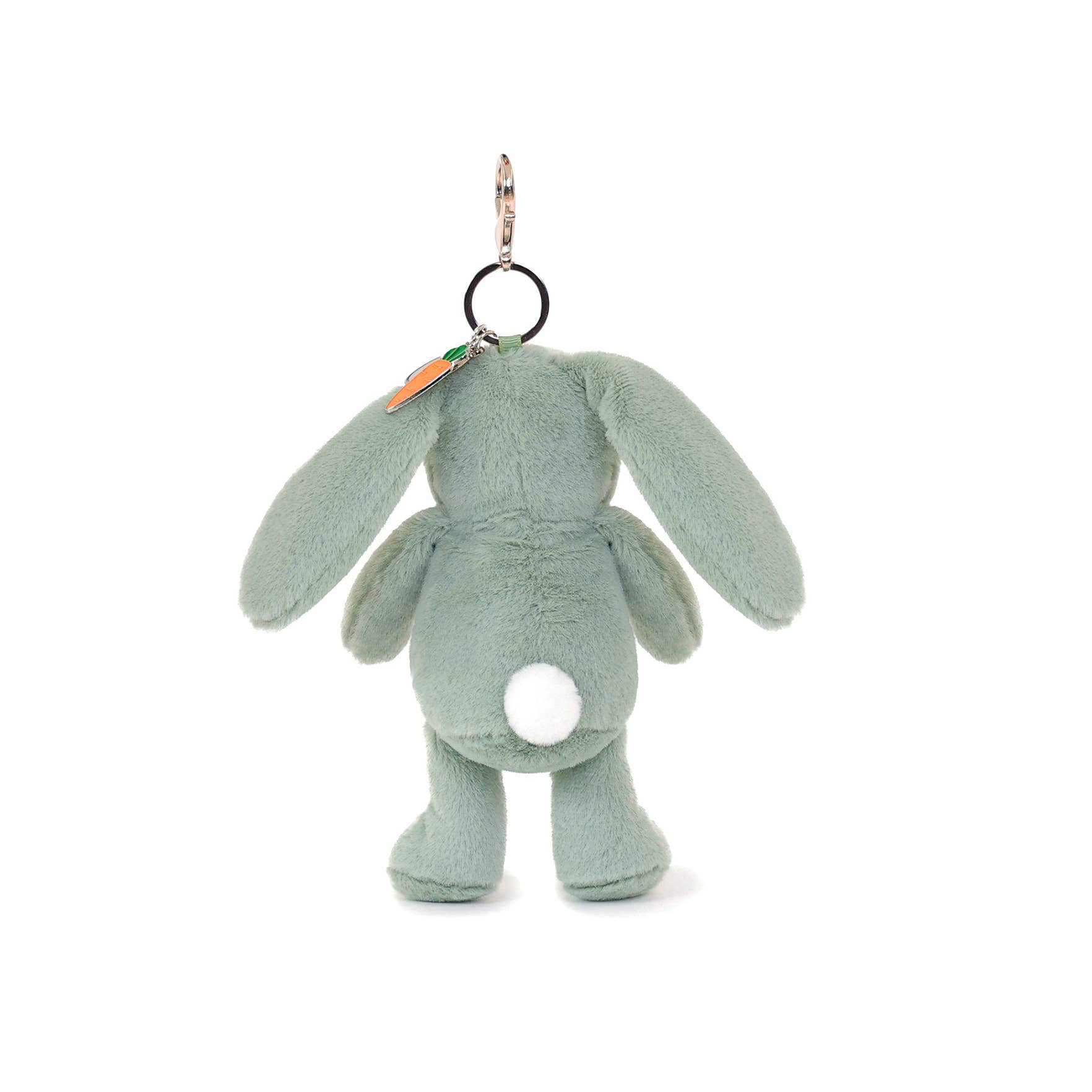 OB Australia Baby + Child Beau Bunny Bag Charm (Vegan Angora) 7"/ 18 cm