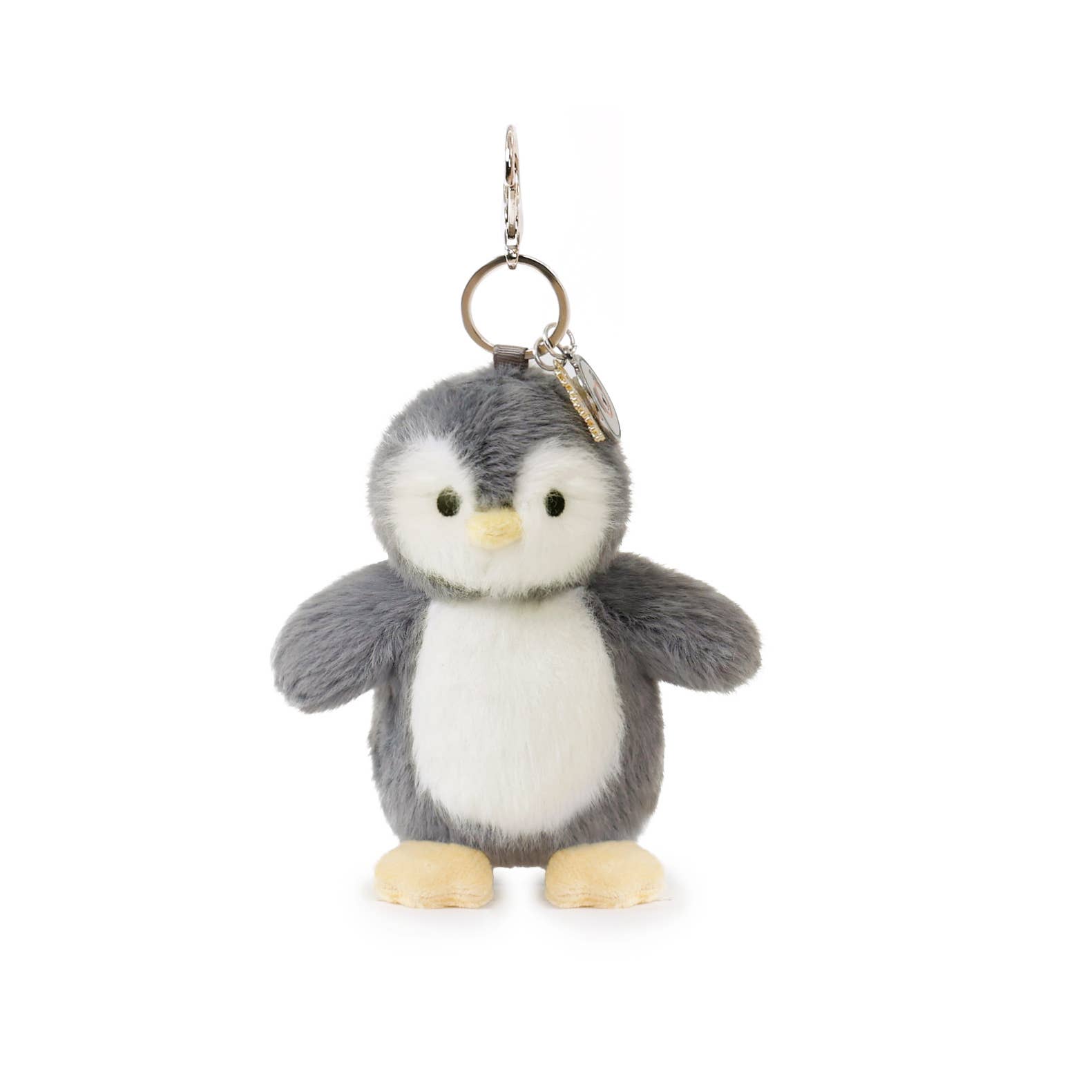OB Australia Baby + Child Iggy Penguin Bag Charm (Vegan Angora) 7"/ 18 cm