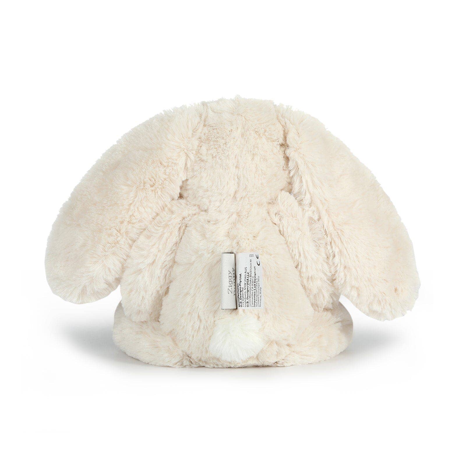OB Australia Baby + Child Little Ziggy Bunny Oatmeal Soft Toy 10" / 25cm