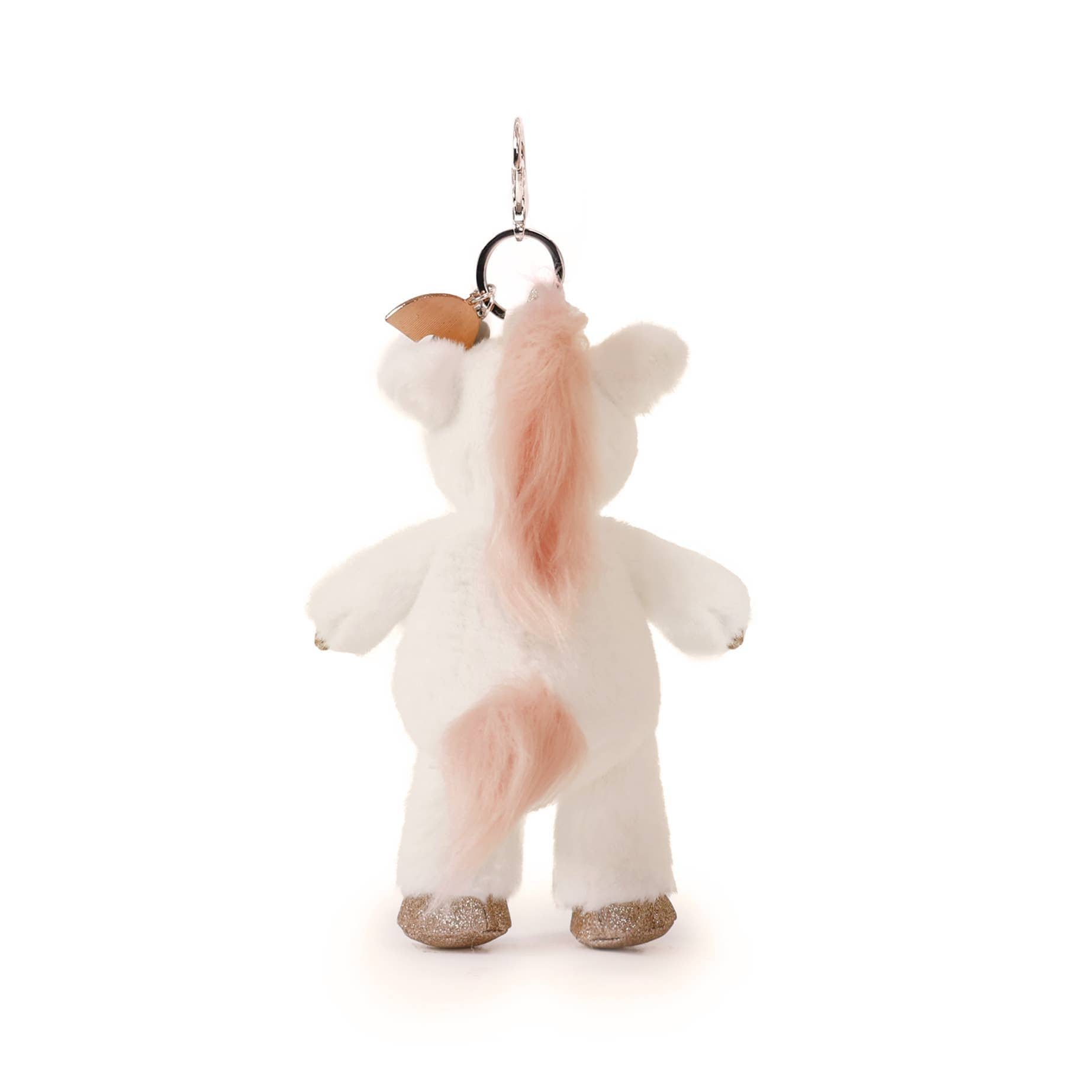 OB Australia Baby + Child Misty Unicorn Bag Charm (Vegan Angora) 7"/ 18 cm
