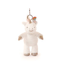 OB Australia Baby + Child Misty Unicorn Bag Charm (Vegan Angora) 7"/ 18 cm