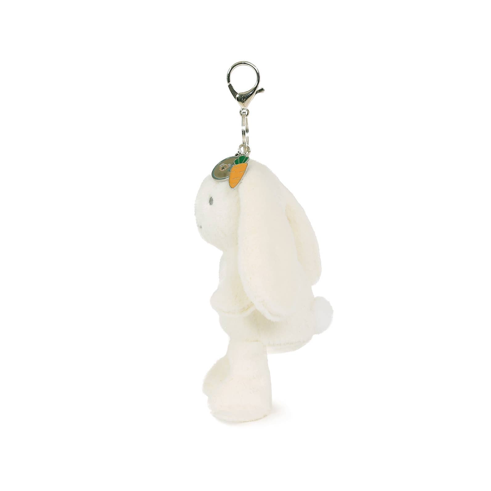 OB Australia Baby + Child Ziggy Bunny Bag Charm (Vegan Angora) 7"/ 18 cm