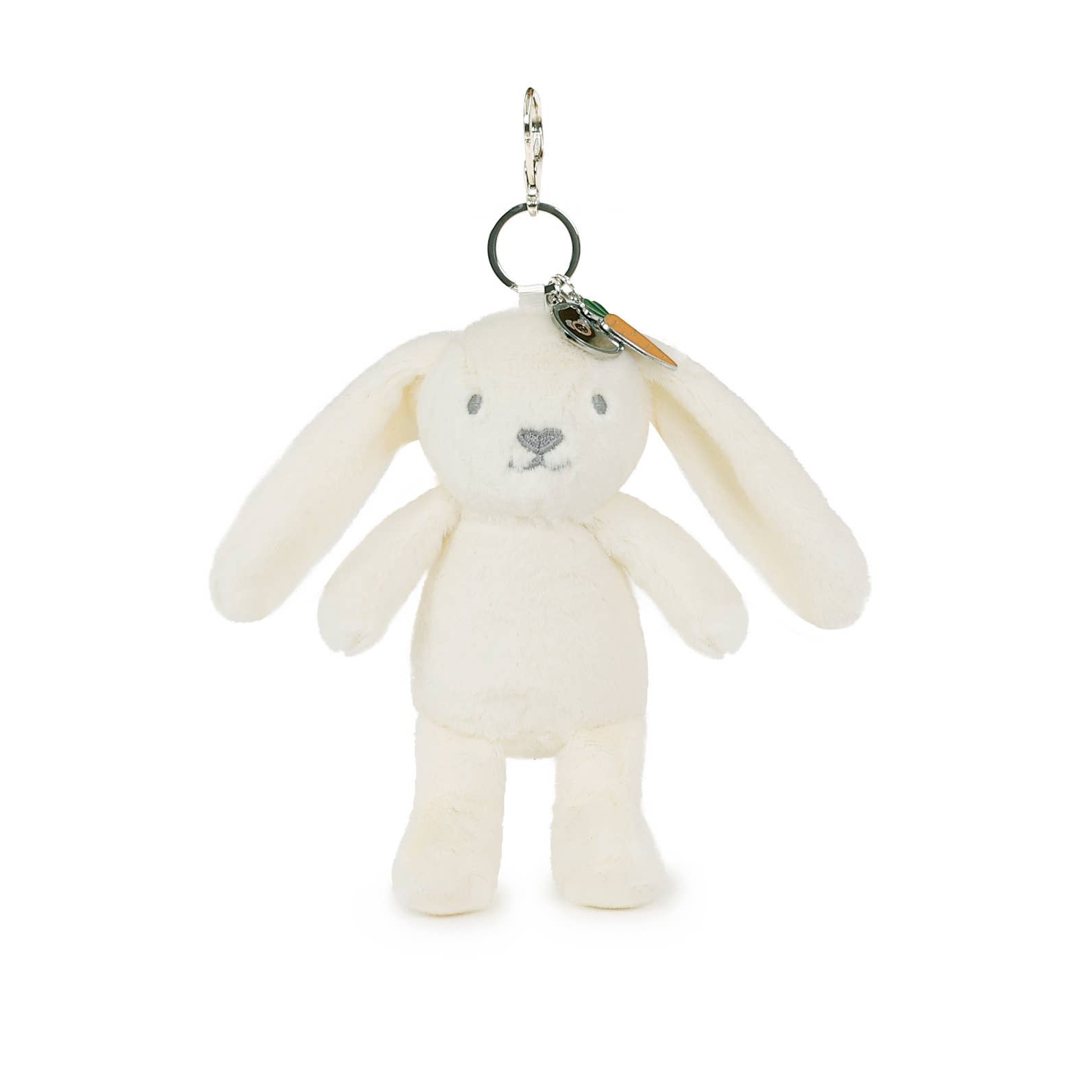 OB Australia Baby + Child Ziggy Bunny Bag Charm (Vegan Angora) 7"/ 18 cm