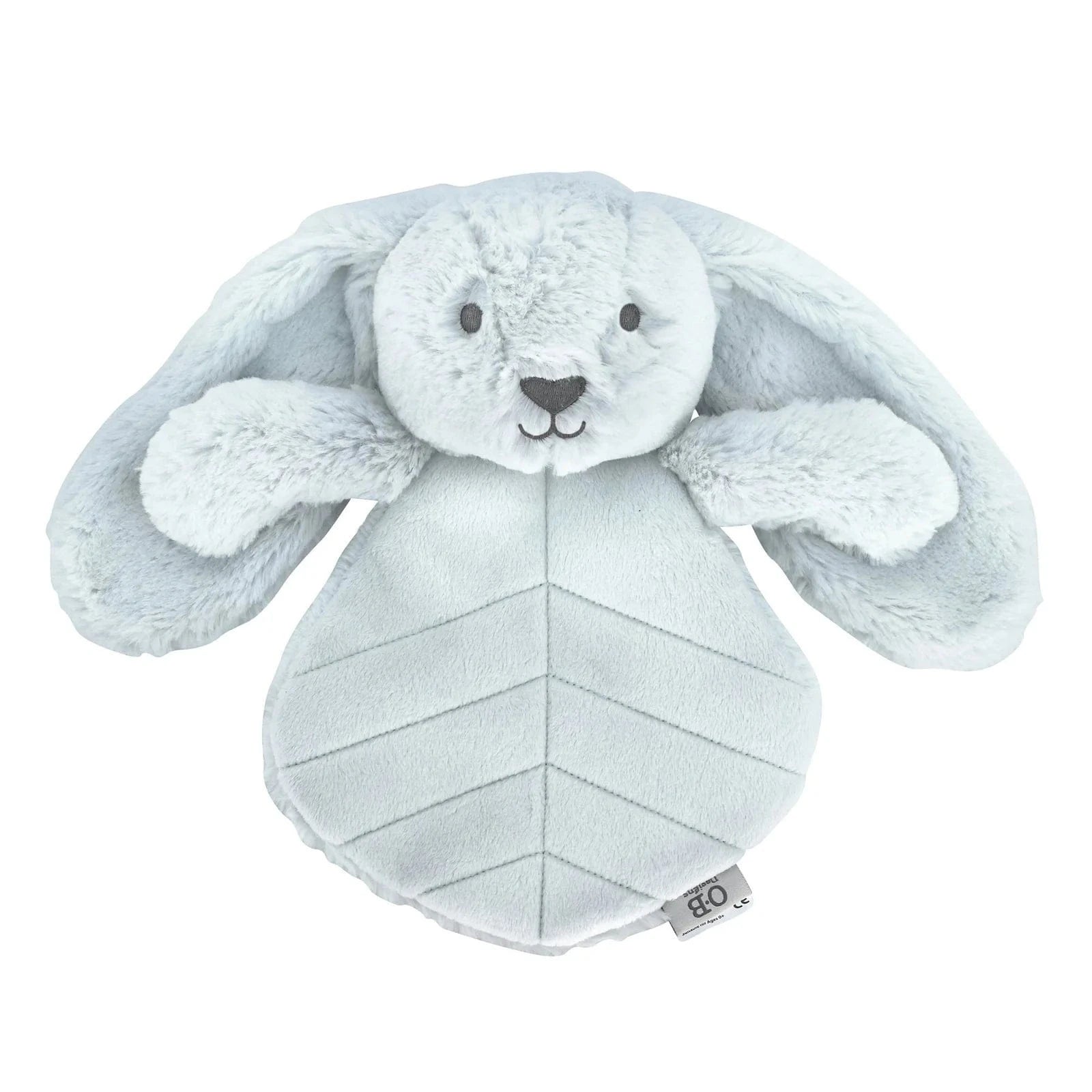 OB Designs Baby + Child OB Designs - Baxter Bunny Soft Blue Comforter Toy 12"/30cm
