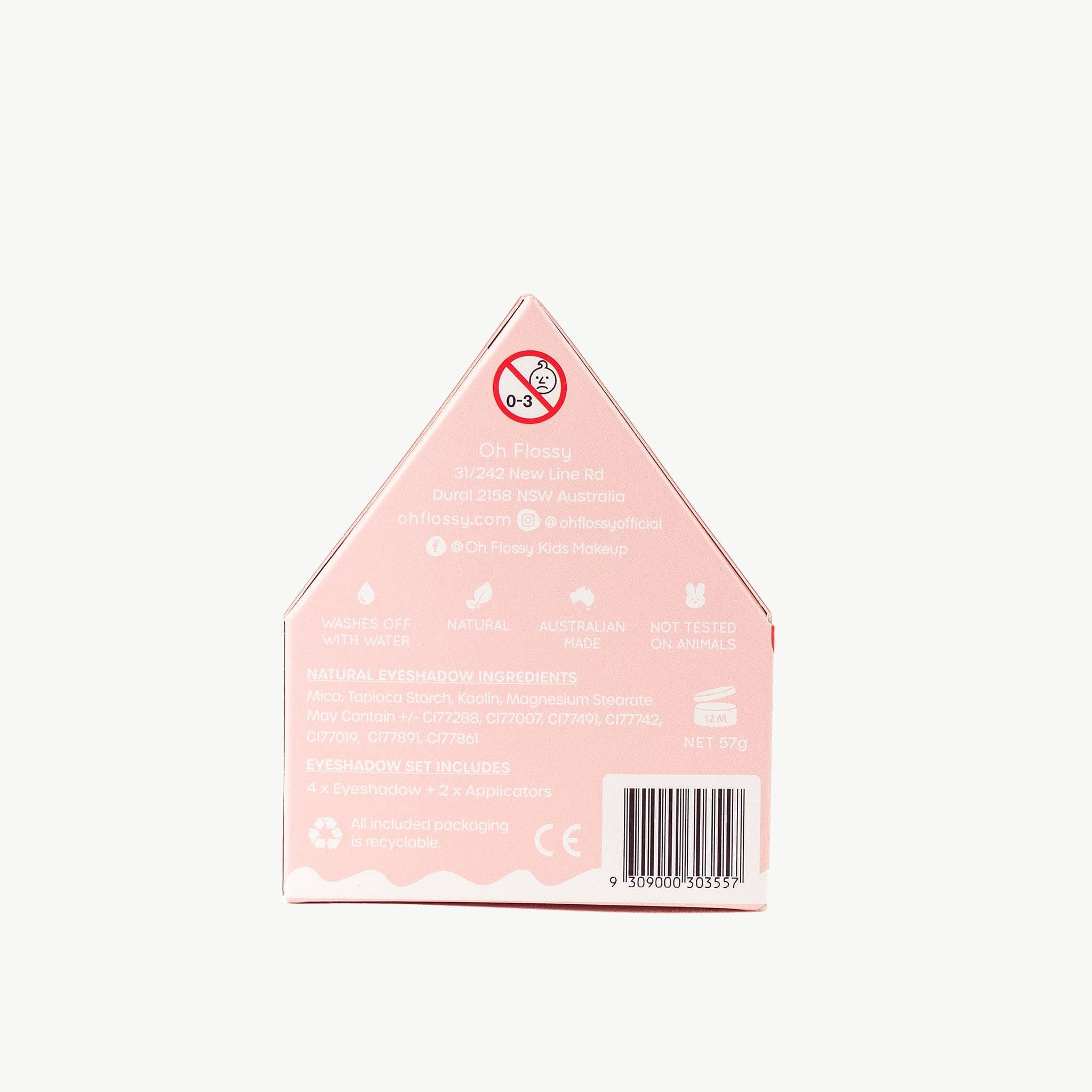 Oh Flossy Baby + Child Oh Flossy Christmas House Eyeshadow Set