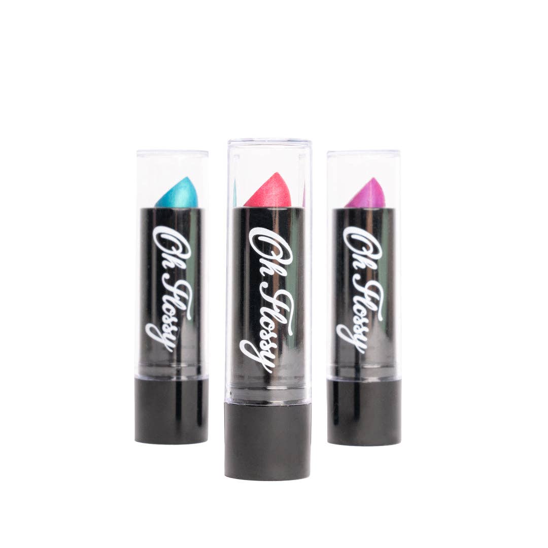 Oh Flossy Baby + Child Oh Flossy Individual Lipstick: Pink Lipstick Tube