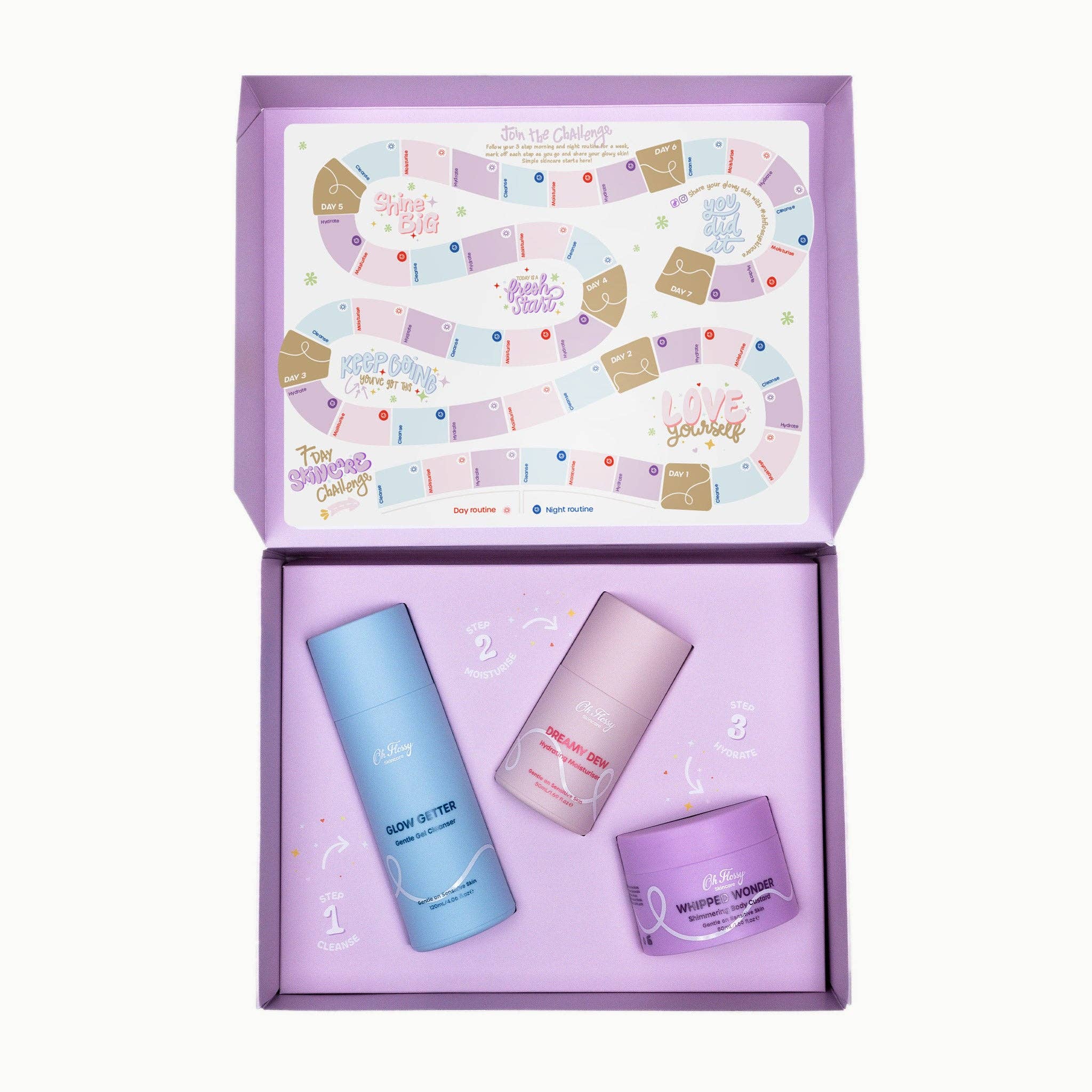 Oh Flossy Baby + Child Oh Flossy Skincare - Glowing Skin Essentials Kit