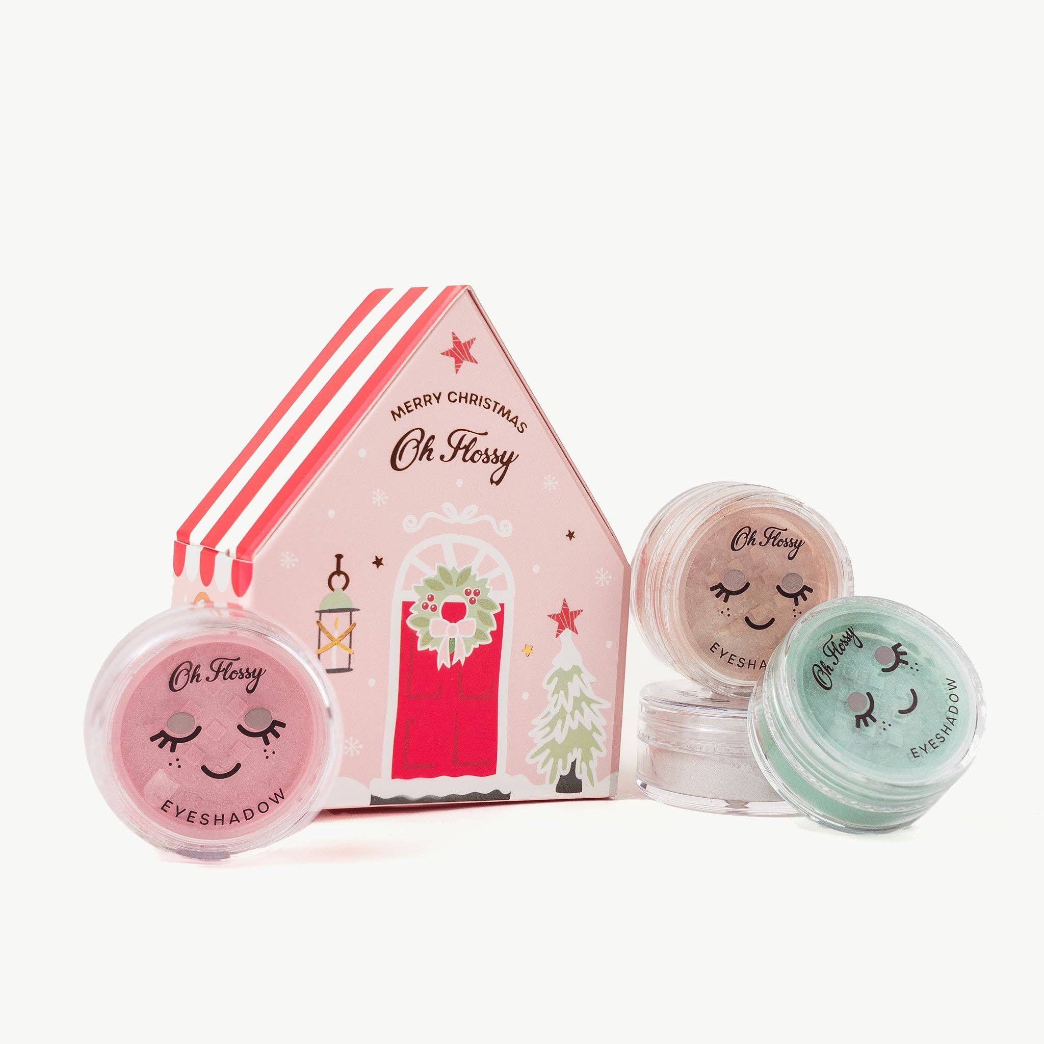 Buy Oh Flossy Christmas House Eyeshadow Set by Oh Flossy - at Hamish & Grace