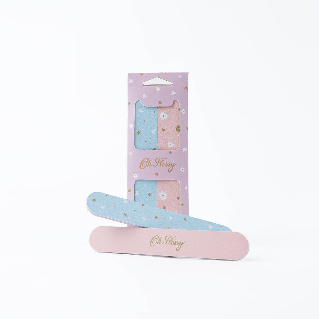 Buy Oh Flossy Kids Nail Files - 2 Pack by Oh Flossy - at Hamish & Grace