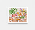 Paint Like Frida Homeware Paint by Numbers Kit Birthday Flowers (Rolled)