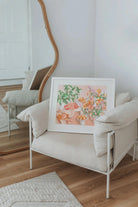 Paint Like Frida Homeware Paint by Numbers Kit Birthday Flowers (Rolled)