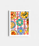Paint Like Frida Homeware Paint by Numbers Kit Nonna's house (Rolled)