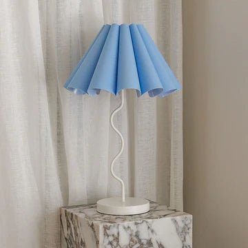 Buy Paola and Joy - Cora Table Lamp - Transquil Blue by Paola & Joy - at Hamish & Grace